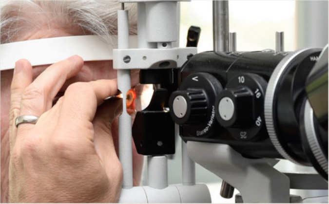 Beurteilung und Behandlung bei Trübung der inneren Augenlinse
